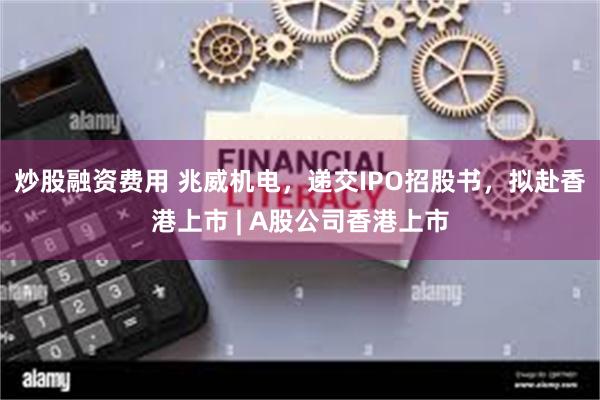 炒股融资费用 兆威机电，递交IPO招股书，拟赴香港上市 | A股公司香港上市