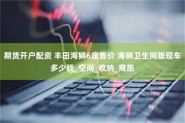 期货开户配资 丰田海狮6座售价 海狮卫生间版现车多少钱_空间_收纳_商旅