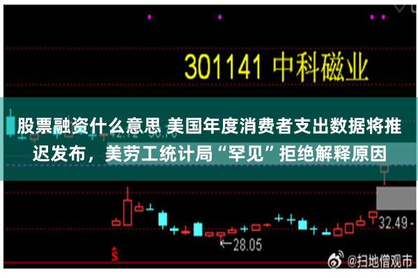 股票融资什么意思 美国年度消费者支出数据将推迟发布，美劳工统计局“罕见”拒绝解释原因