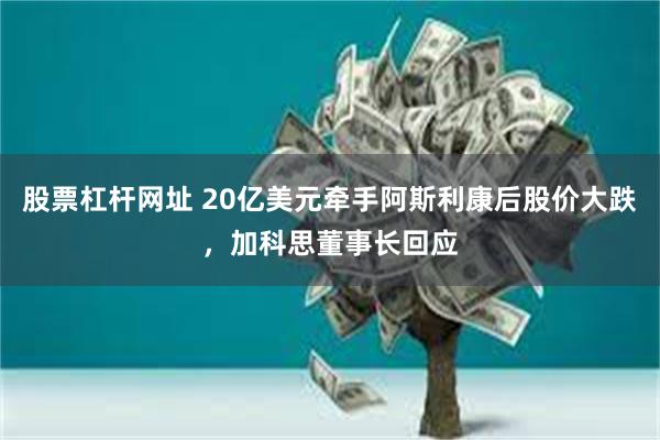 股票杠杆网址 20亿美元牵手阿斯利康后股价大跌，加科思董事长回应